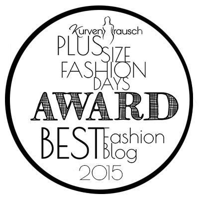 Plus Size Fashion Days Award Best Fashion Blog 2015